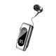 Бездротова Bluetooth гарнітура XO BE37 with digital displey BT 5.2 Black